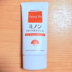 日焼け止めジェル（ミノンUVマイルドジェル）の画像