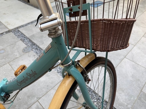 自転車 折り畳み　即乗り