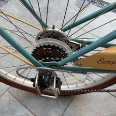 自転車 折り畳み　即乗りの画像