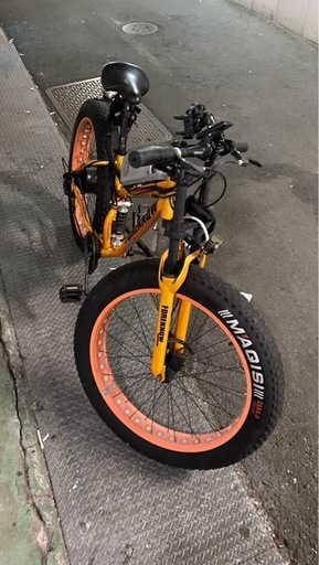 ⚡️48V 電動ファットバイク?最高74.5km/hクラス⚡️
