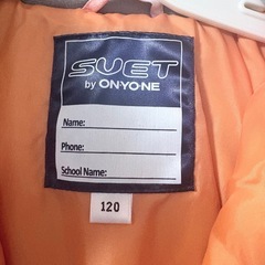 アウター　冬　ジャンバー　つなぎ　女の子　　120の画像