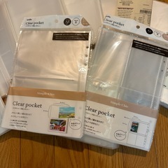 無印良品 クリアファイル クリアホルダー 11点セットの画像