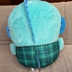 ハンギョドン チェック×チェックドールGJ サンリオ　ラウンドワン限定ぬいぐるみの画像