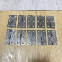 ステンレス蝶番10枚の画像