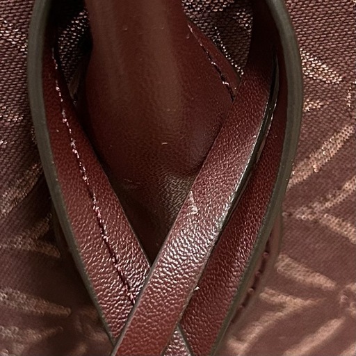 【美品】MICHAEL KORS マイケルコース ワインレッド ショルダーバッグ
