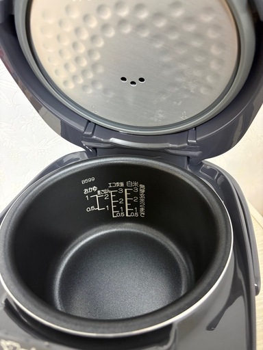 象印【ZOJIRUSHI】マイコン炊飯ジャー 3合炊き ソフトブラック 極め炊き 炊飯器 NL-BF05-BZ