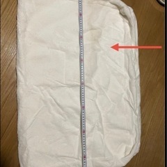 お布団収納のクッションカバー3点・アイボリーの画像