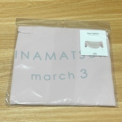 新品未開封 3coins ひな祭り シアータペストリー の画像