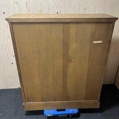 和光 北斗民芸 ライティングビューロ ライティングデスク　ライティングビューロー W890 D450 H1250 mm 中古品 和風 の画像