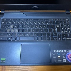 ノートパソコン MSI Cyborg 15 A13Uの画像
