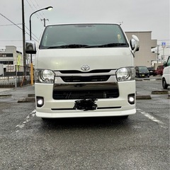 ハイエース　リップスポイラー　中古の画像