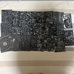 スクラッチアート棒の画像