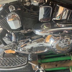 ハーレーダビットソン　1340cc エボリューション　FLSTC 車検受け渡しの画像