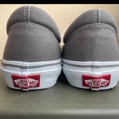 ほぼ新品バンズエラ　スニーカーグレー　VANS ERA バンズ エラ27.5cmの画像