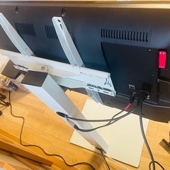 【お話し中】テレビスタンド　白の画像