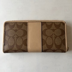 coach長財布の画像