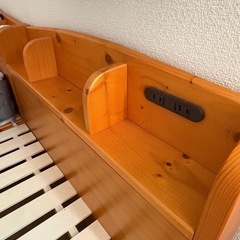 美品⭐︎neruco すのこベッド シングルの画像