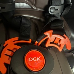 OGK 自転車用チャイルドシート　後ろ　ブラック✖️ブラウン の画像