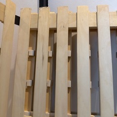 シングルすのこベッドの画像