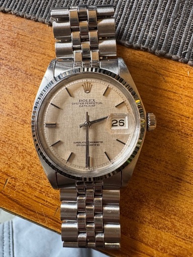 交換希望　レア　ロレックス ROLEX  オイスター　自動巻き ref 1601 モザイク文字盤　 