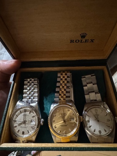 交換希望　レア　ロレックス ROLEX  オイスター　自動巻き ref 1601 モザイク文字盤　 
