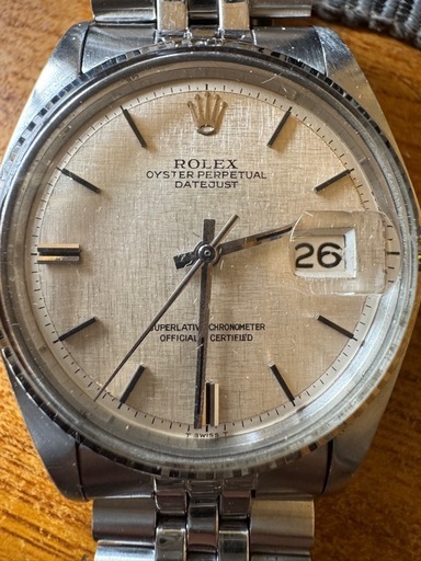 交換希望　レア　ロレックス ROLEX  オイスター　自動巻き ref 1601 モザイク文字盤　 