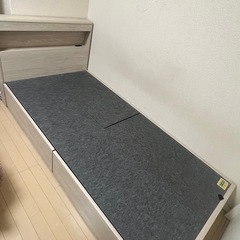 シングルベッドの画像