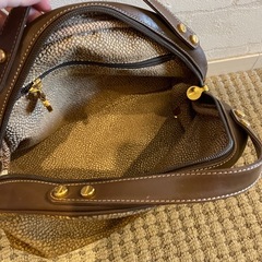 ボルボネーゼ バッグ　 うずら柄 の画像