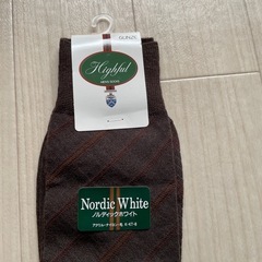 紳士用靴下の画像