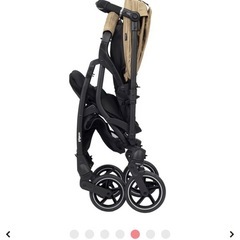 ピジョン　ランフィ アップ ベージュ ベビーカーの画像