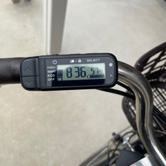 【使用1年・美品】ヤマハ PAS With 人気マットベージュ バッテリー診断4点灯（最高評価）15.8Ah
 の画像