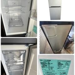 ◯美品‼️ 新生活応援セット 家電 4点 Haier まとめ売り❗️ 冷蔵庫 洗濯機 電子レンジ 炊飯器 2023 2024年製‼️の画像