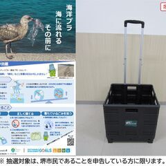【堺市民限定】(2603-13) 折りたたみキャリーボックスの画像
