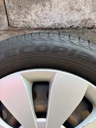 【取引中】ブリジストン　155/65R/14