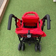 日本育児　二人乗りベビーカー　キンダーワゴン　ドゥオシティホップの画像