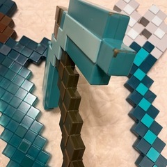 マイクラ　剣　ツルハシ トライデント4本セットの画像