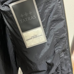 美品 タトラス　レディース　イシアナ　ライトダウン　ブラック　02の画像