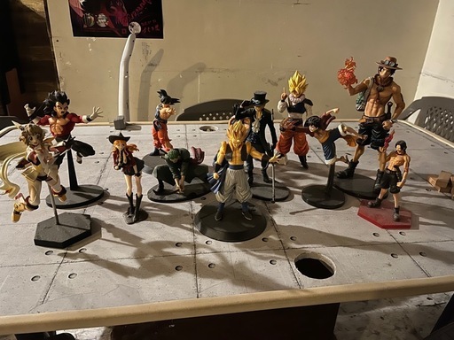 ワンピース、ドラゴンボール、その他フィギュア　箱無し　