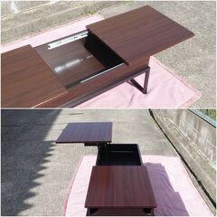 天板昇降テーブル ★在庫処分特価★★店頭販売優先★ ★当日お持ち帰り限定★※お取り置きはできません。の画像