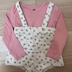 ロンパース　ベビー　80セットアップの画像