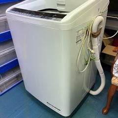 HITACHI 　ビートウォッシュ　全自動洗濯機　8kgの画像