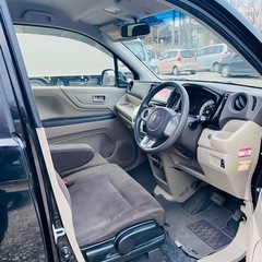 2年車検付きホンダN WGN Gターボパッケージ、ナビ、テレビ、バックカメラ、ETC、傷と凹み無し、綺麗の画像