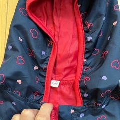 リボン柄かわいい！ウインドブレーカーの画像