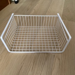 吊り棚下収納ワイヤーラックの画像