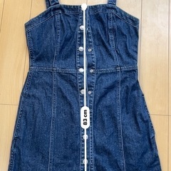 めちゃくちゃかわいいデニムワンピースの画像