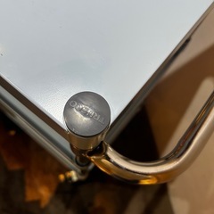 トラスコ　ワゴン　水色の画像