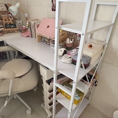 勉強机、パソコンデスク♡の画像