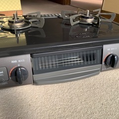 美品 使用回数数回 リンナイガスコンロ 都市ガス用の画像