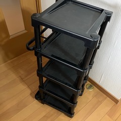 お話し中　シューズラック　傘立て付きの画像