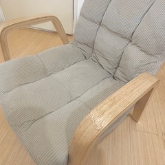 アイリスオーヤマ ウッドアームチェア Mサイズの画像